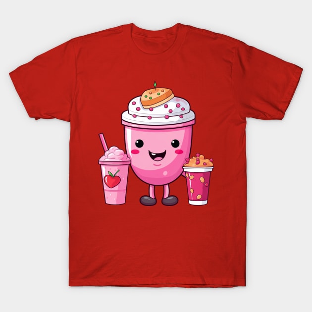 kawaii Ice cream  T-Shirt cute Candy food gilrl T-Shirt by nonagobich